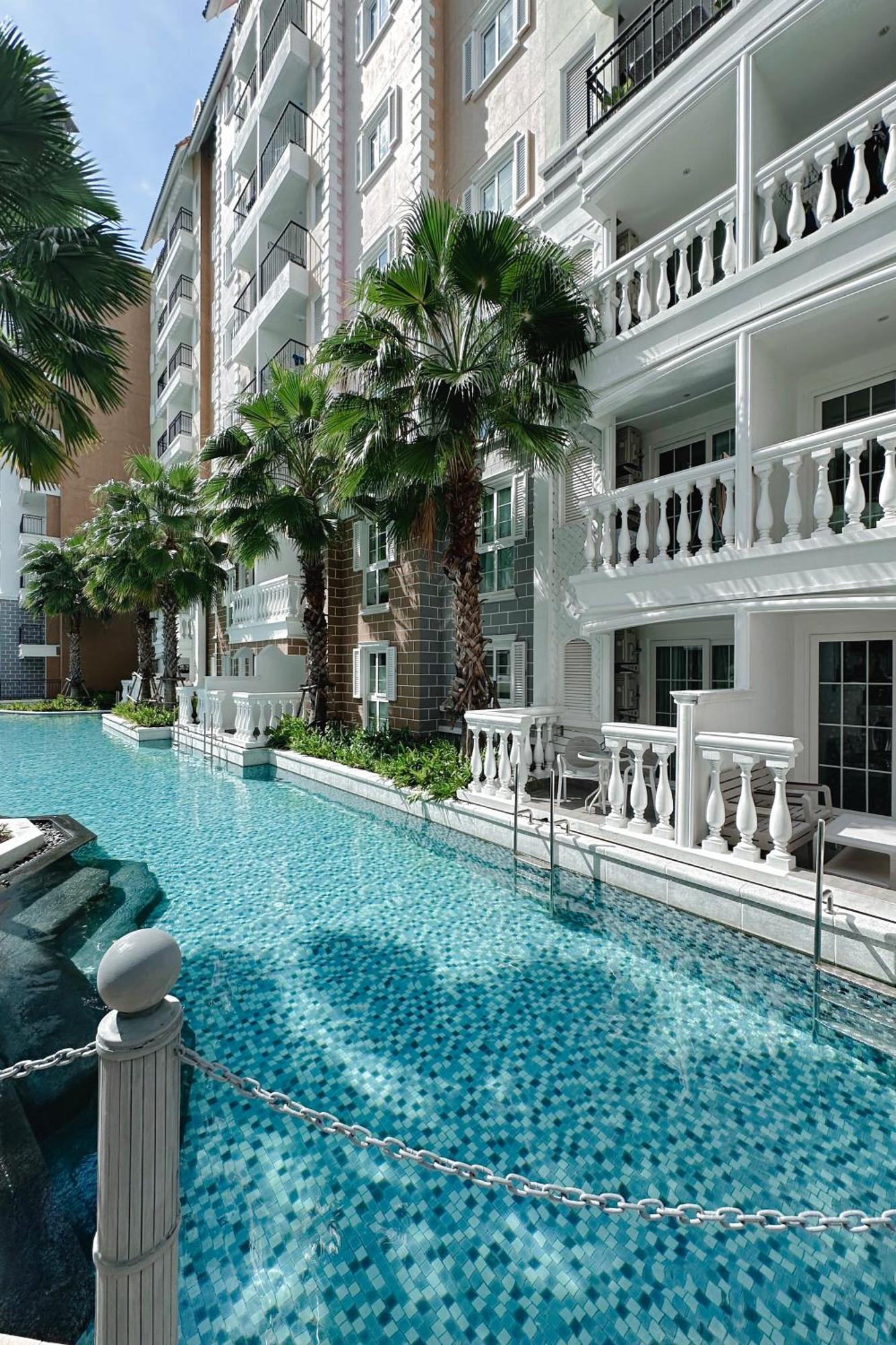 Appartement Seven Seas Cote D'Azur Jomtien Pattaya Amazing Pool à Na Chom Thian Extérieur photo